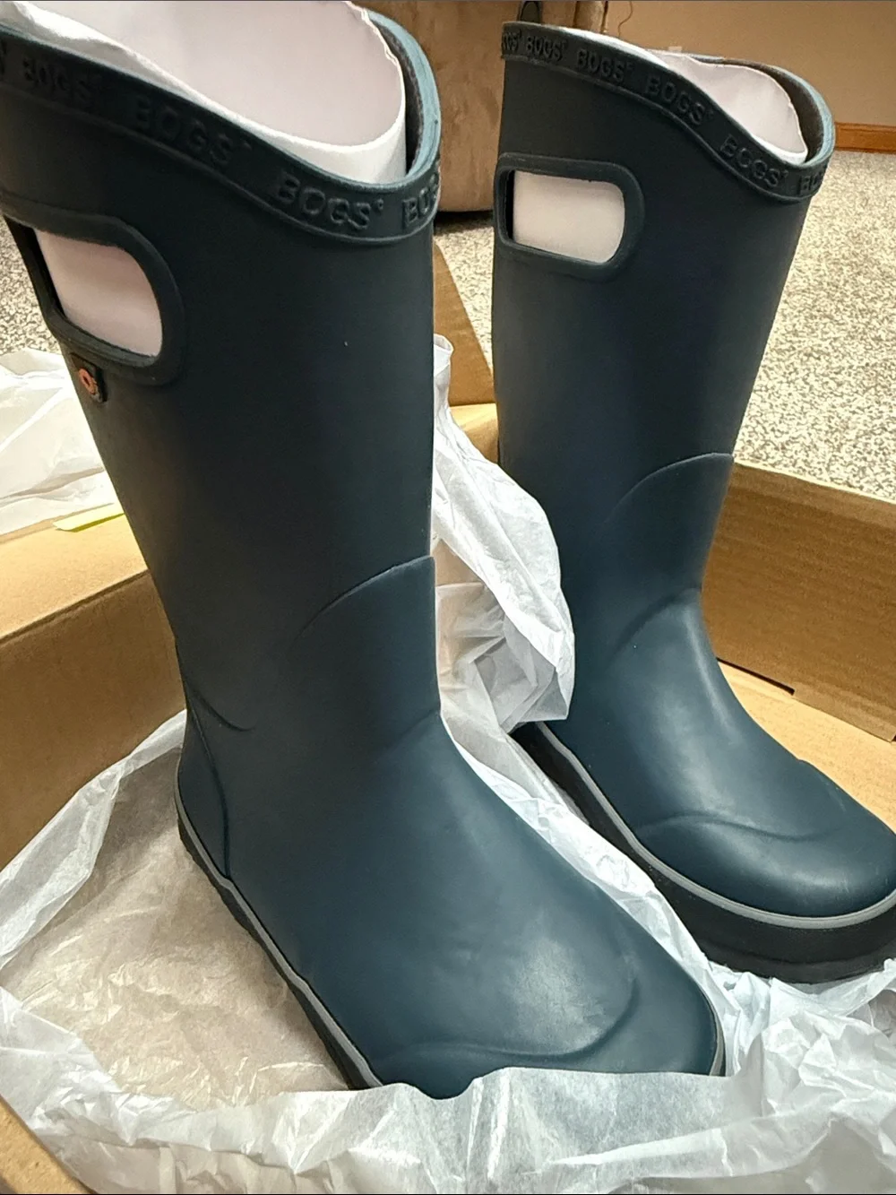 Bogs Kids Navy Rain & Snow Boots